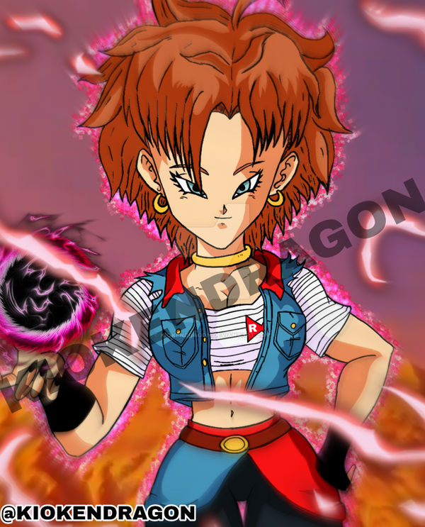 Android 21 and 18 Fused- Android 39 by KiokenDragon on DeviantArt