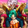 Baby Vegeta and Slave Bulma