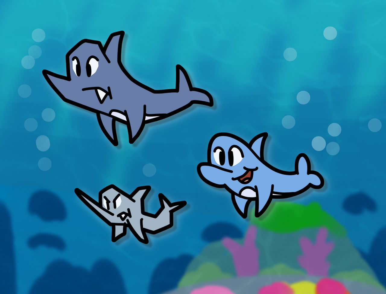 Random Sea Animals by Billumination on DeviantArt