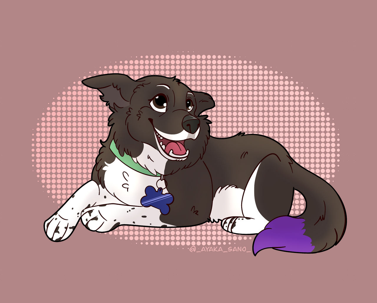 Pet portrait commissioned art by tidbitzwolfie on DeviantArt