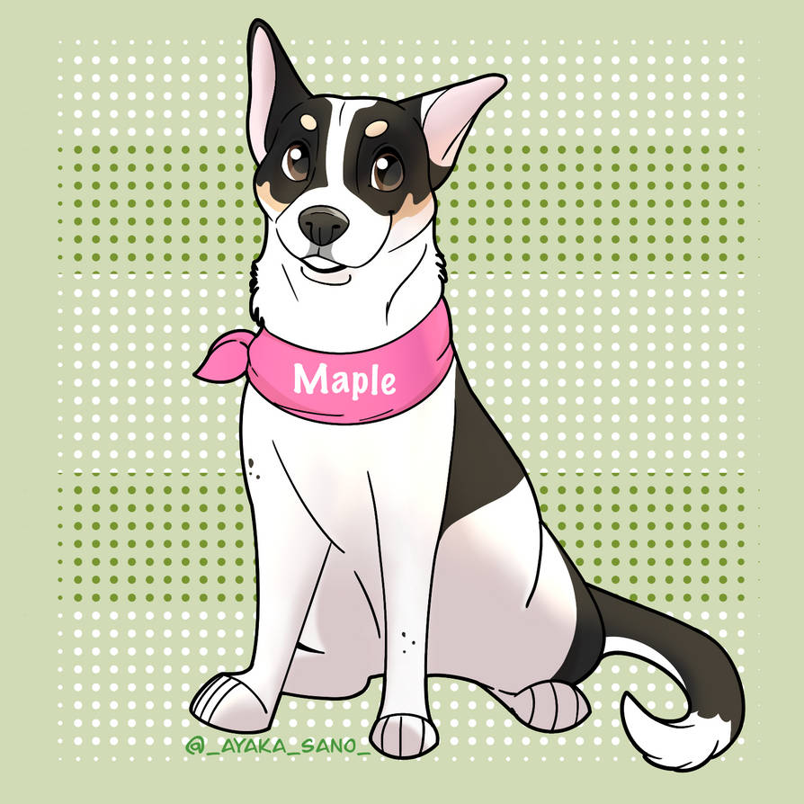 Pet portrait commissioned art by tidbitzwolfie on DeviantArt
