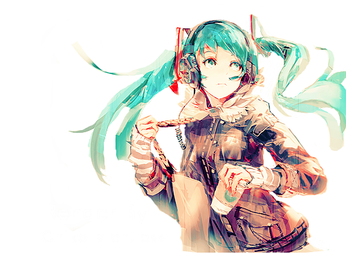 Hatsune Miku Render