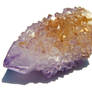 Amethyst Spirt Quartz Point