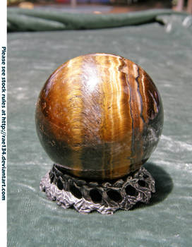 Tiger Eye Crystal Ball