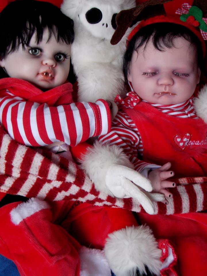 Vampire babies love Christmas too