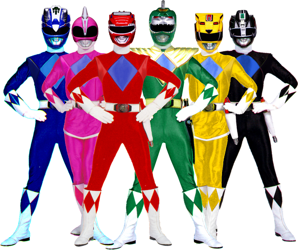 Power Rangers Alternate MMPR Universe w. Green by Bilico86 on DeviantArt