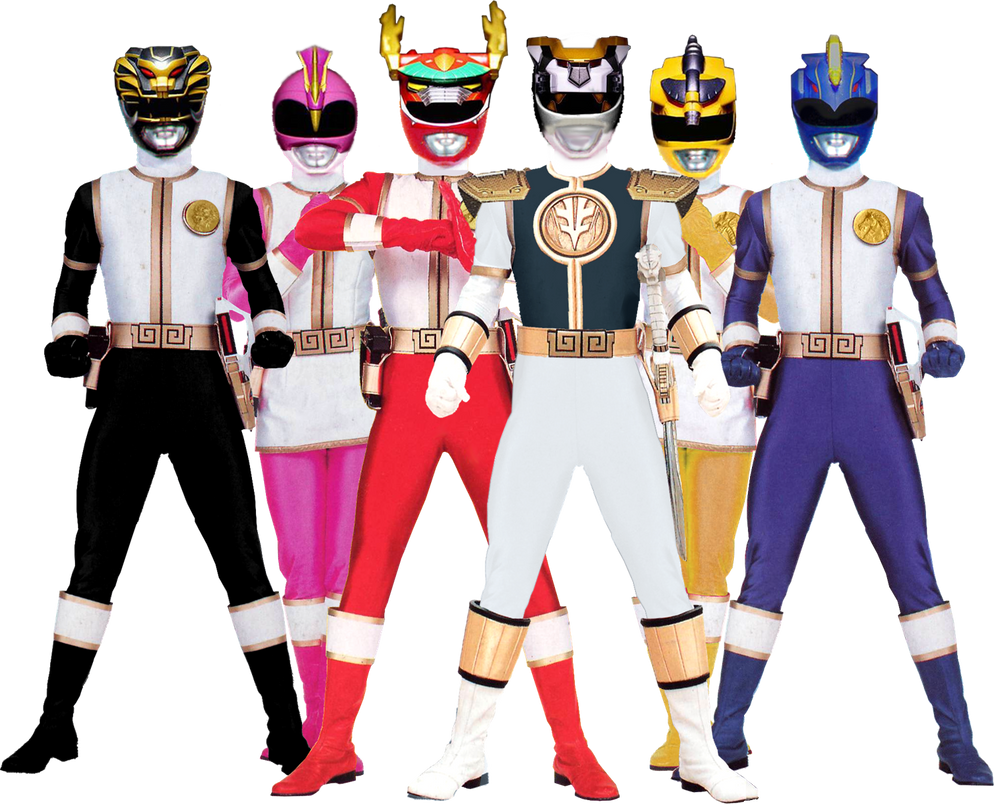 Power Rangers MMPR S2 Team Alternate) v2 by Bilico86 on DeviantArt