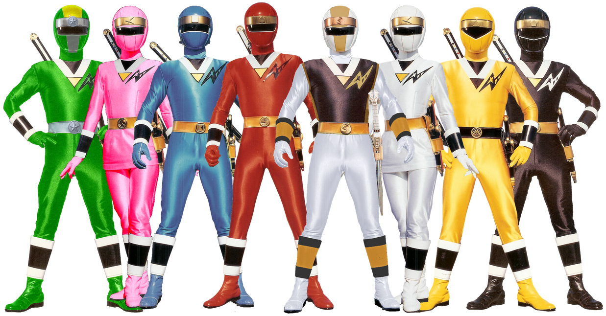 Mighty Morphin Alien Rangers - Alternate Colors by Bilico86 on DeviantArt