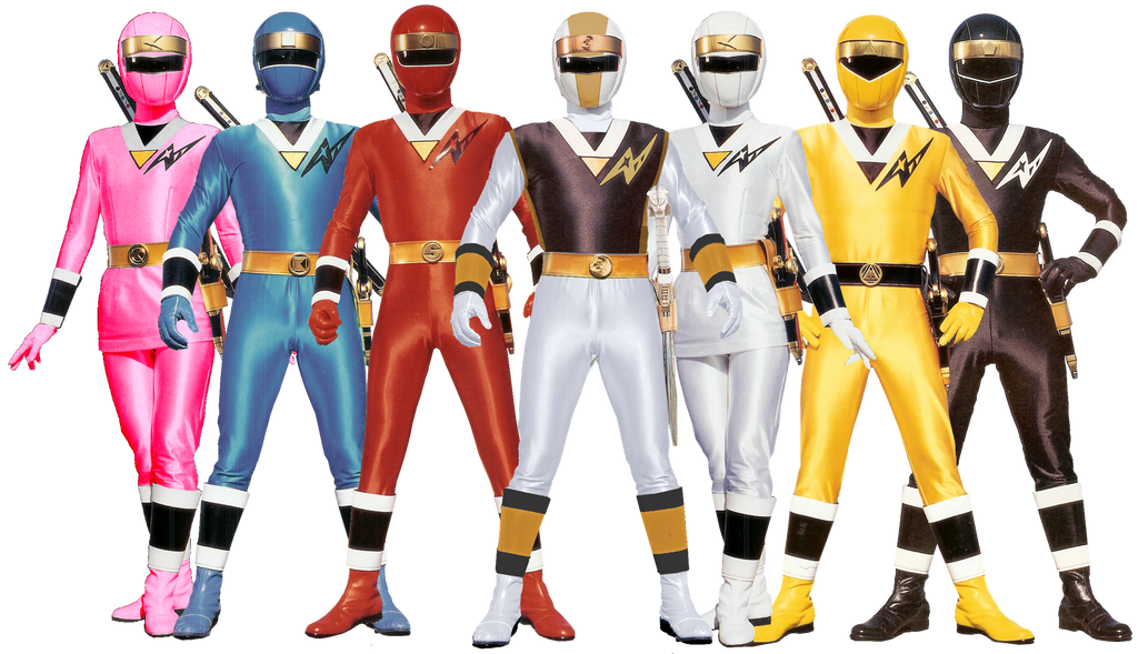 Mighty Morphin Alien Rangers - All colors by Bilico86 on DeviantArt