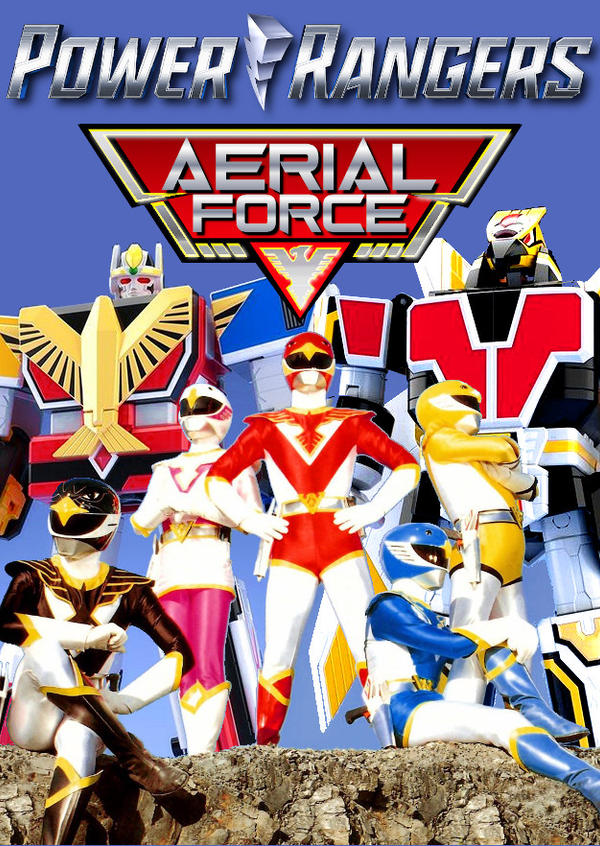 Power Rangers Aerial Force poster cover for MyCast by Bilico86 on ...