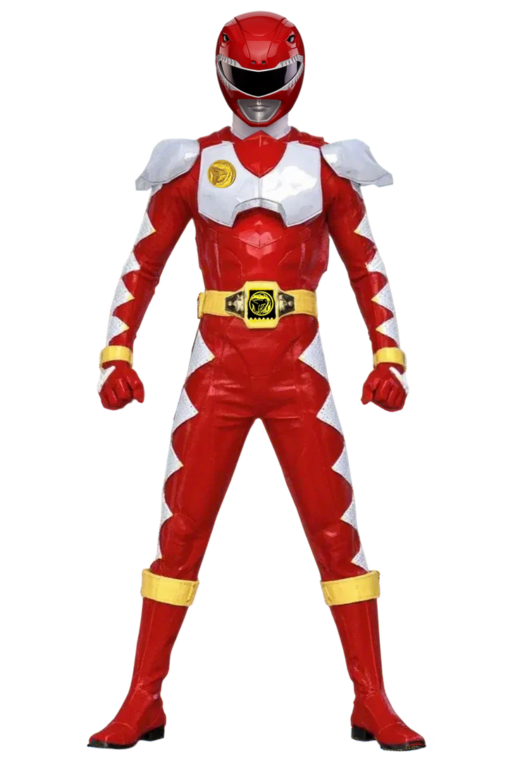 MMPR Zero-Red Ranger by Bilico86 on DeviantArt