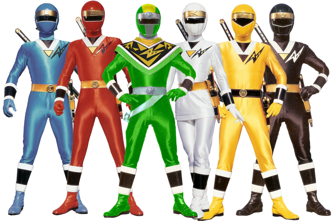 Alien Rangers/ Kakuranger + Green Alien Ranger by Bilico86 on DeviantArt
