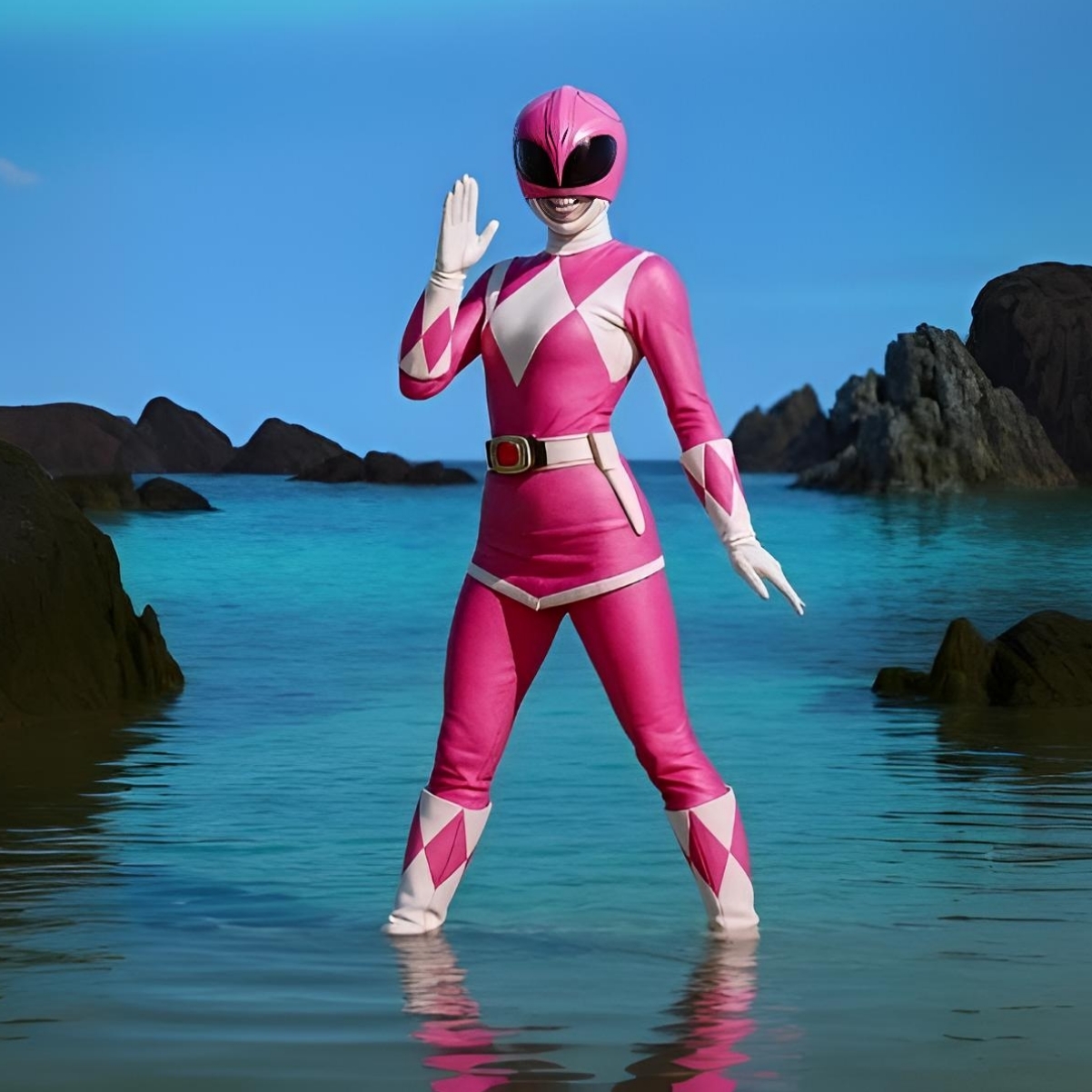 Santa Rosa Rangers Ranger Rosa Fantastica | Pink Ranger by Bilico86 on DeviantArt