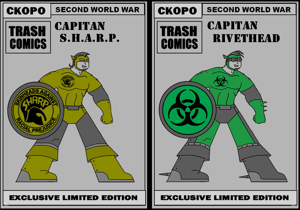 Captain SHARP + Captain Rivethead by Hardgreg on DeviantArt