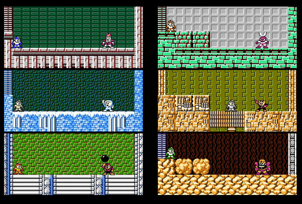 Mega man Bosses by Hardgreg on DeviantArt