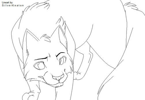 Kitty lineart