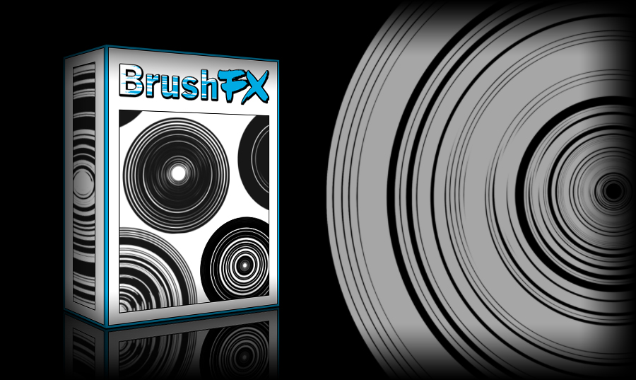 BrushFX - Tech Circles Set 1