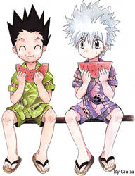 Killua and Gon