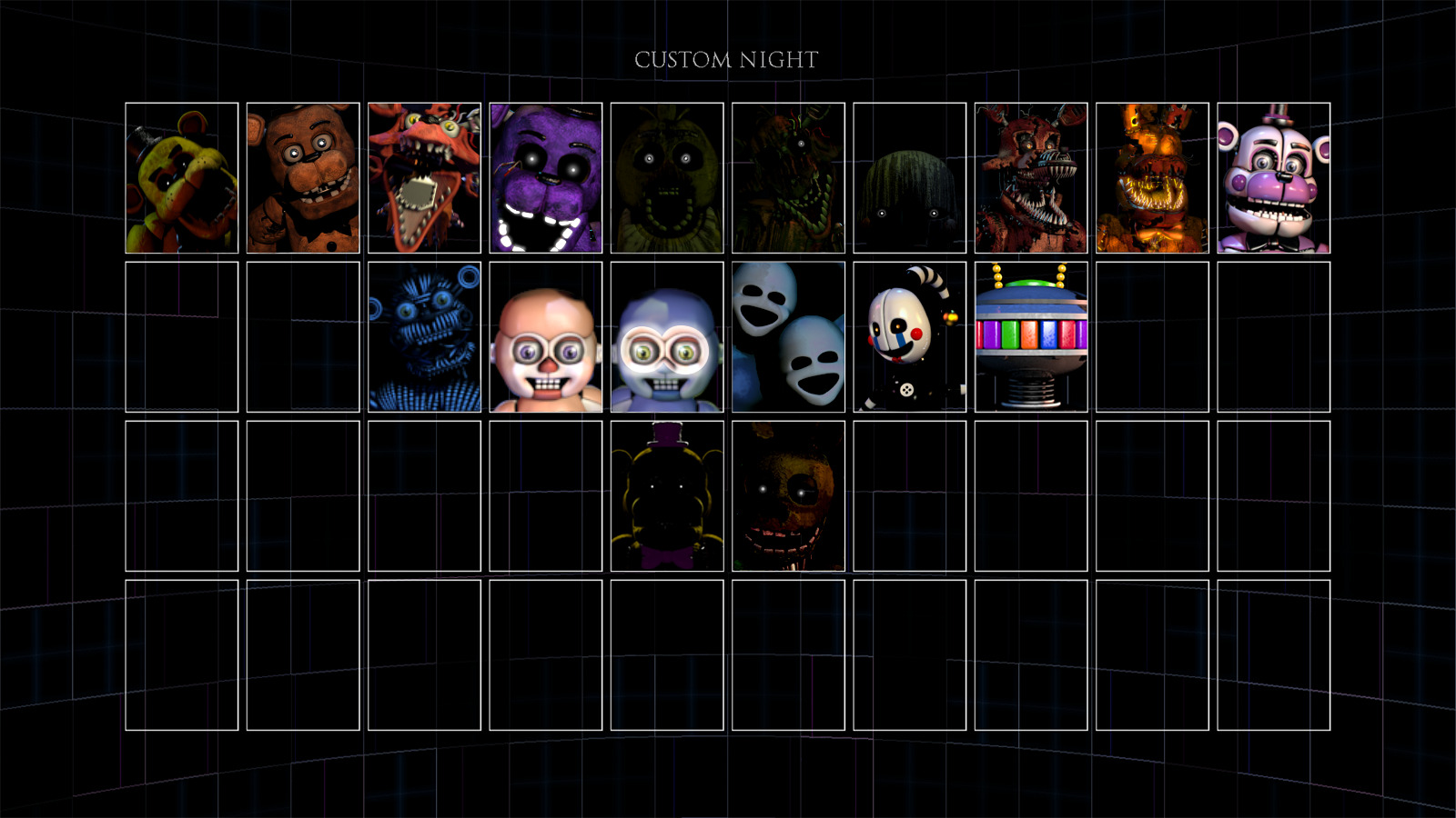 My Ideal FFPS Custom Night Roster (Justifications in the