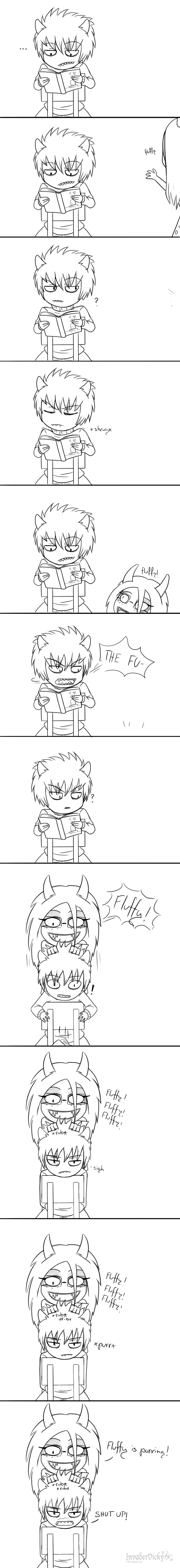 Short comic: Fluffy Karkat