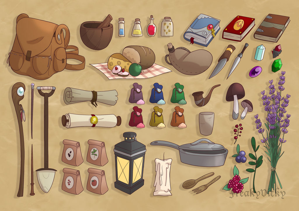 Items by FreakyVicky on DeviantArt