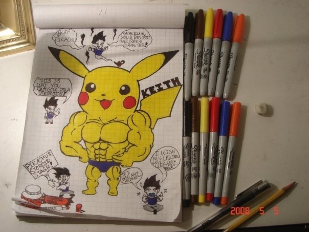 Buff Pikachu by CurrysStore on DeviantArt