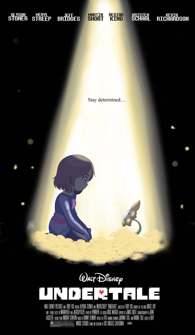Undertale film poster by Bearmations on DeviantArt