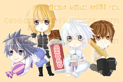 Death Note Chibi Set