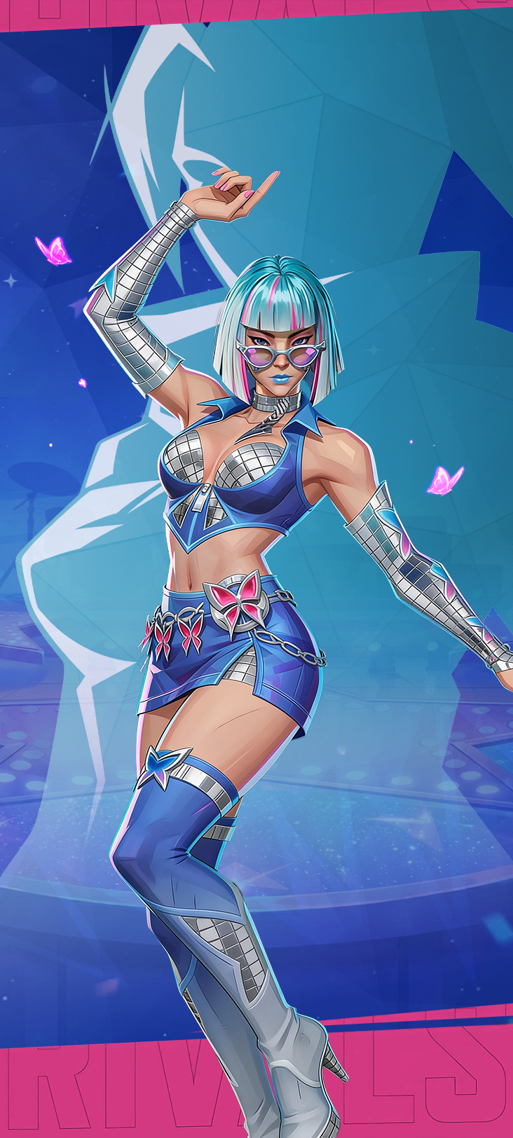 Psyclops Marvel Rivals Marvel Rivals Psychedelic PSYLOCKE Phone Wallpaper by ozyajami on ...