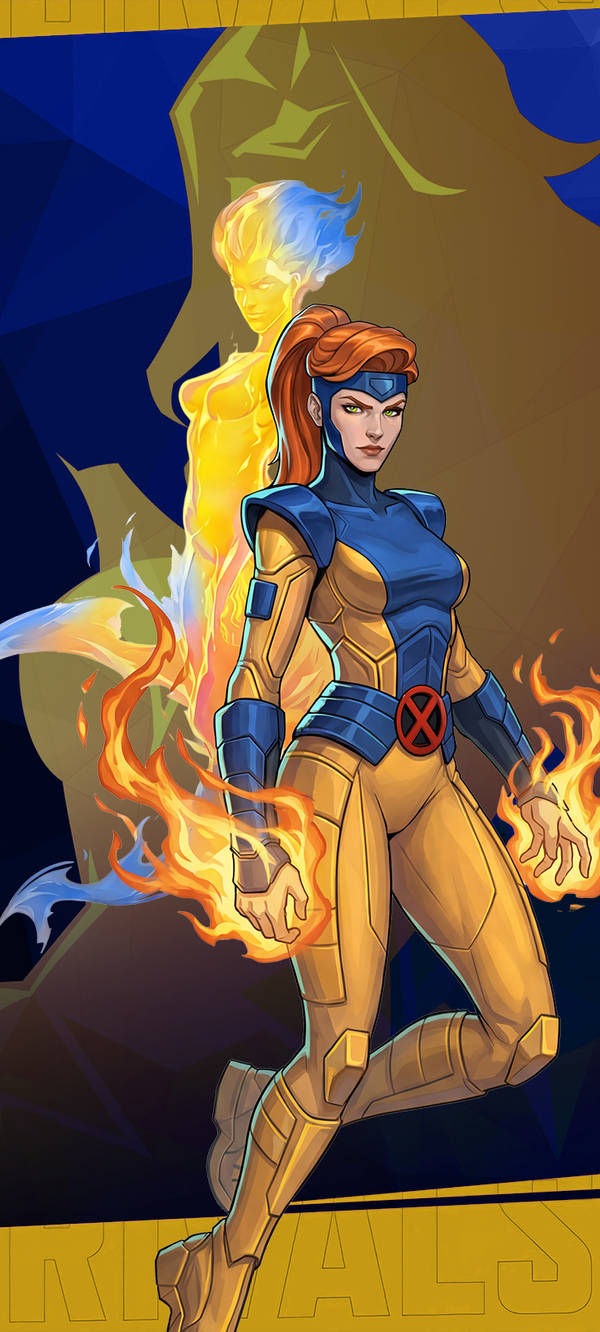 Marvel Rivals Background Gray Marvel Rivals X-MEN 97 JEAN GREY Phone Wallpaper by ozyajami on DeviantArt