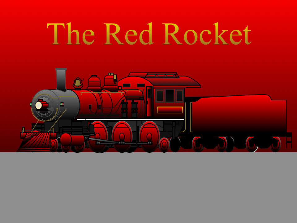 Red Rocket Fun The Red Rocket by austinlovestrains on DeviantArt