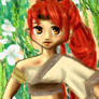 Oil portrait Heavenly Sword