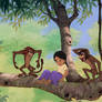 Shanti and the monkeys