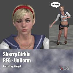 Sherry Birkin RE6 Uniform Outfit