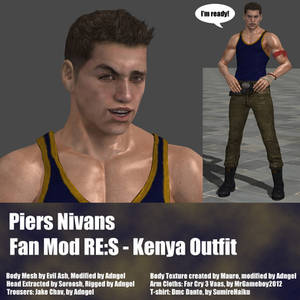 Piers Nivans Fan Mod RES Kenya Outfit