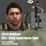 Chris Redfield RE5 BSAA Agent Basic Gear