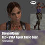 Sheva Alomar RE5 BSAA Agent Basis Gear
