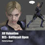 Jill Valentine RE5 Battlesuit Open