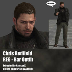 Chris Redfield RE6 Bar outfit