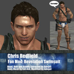 Chris Redfield Fan Mod: Revelation Swimsuit