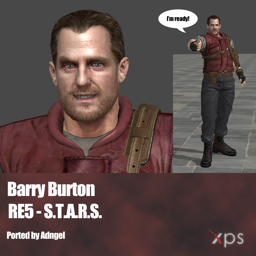 Barry Burton RE5 STARS