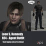 Leon S Kennedy RE4 Agent Outfit