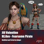 Jill Valentine RERev Fearsome Pirate