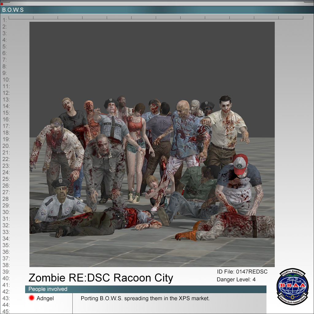 Zombies REDSC Racoon City