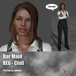 RE6 Civil Bar Maid