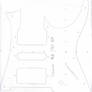 ibanez rg350dx pickguard