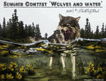 CONTEST - Wolves and water by Dezigre