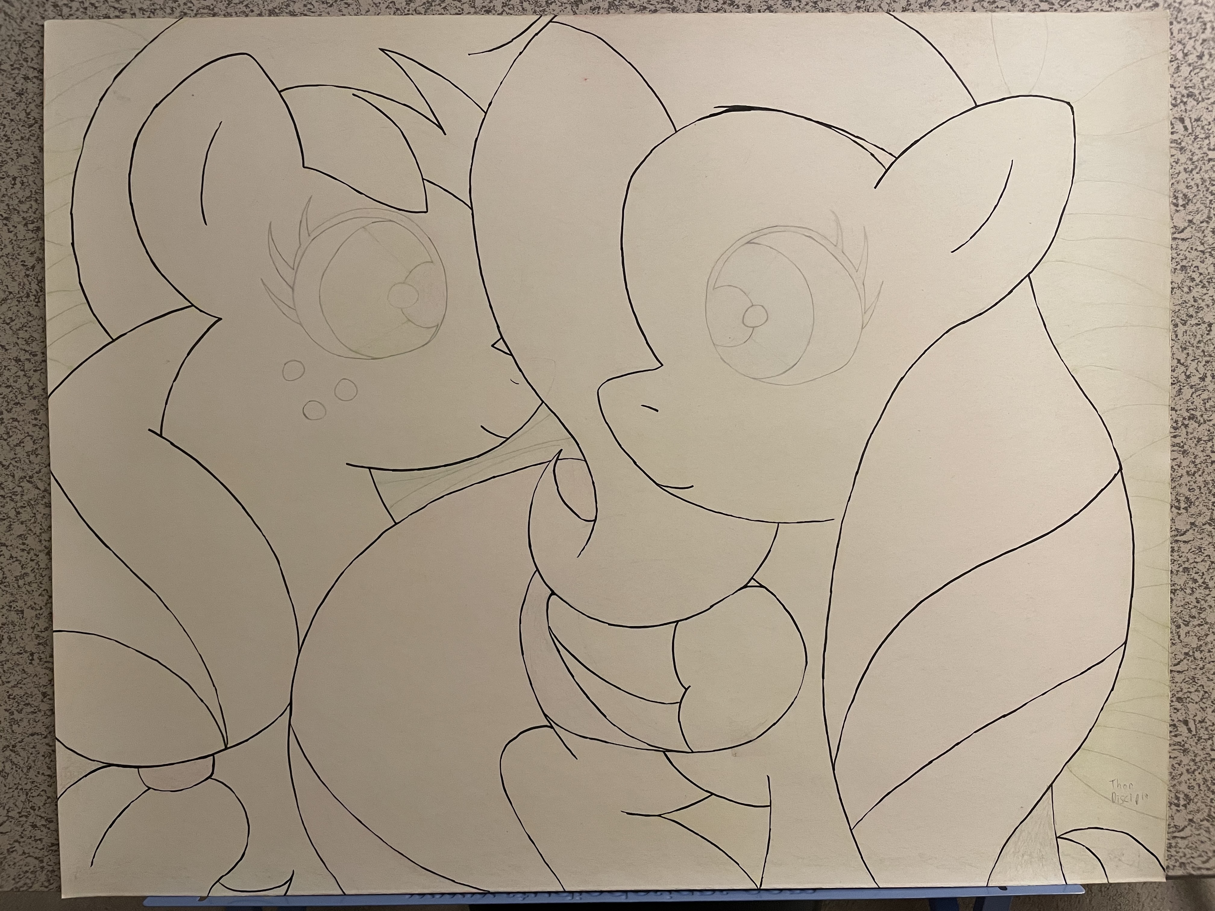 Applejack and Fluttershy