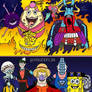 One piece x spongebob squarepants 