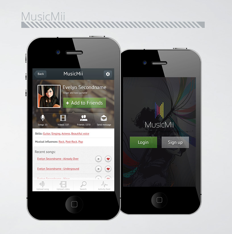 MusicMii iphone app